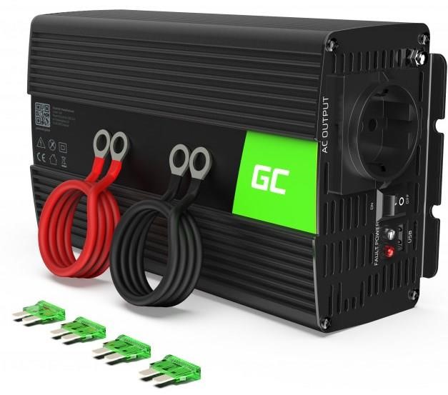 Green Cell INV08 Voltage converter (inverter) Green Cell 12V to 230V 1000W/2000W Modified sine wave INV08