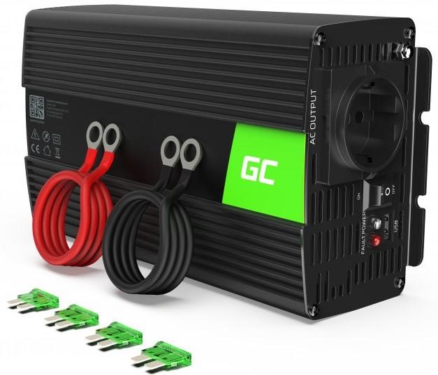 Green Cell INV18 Voltage converter (inverter) Green Cell 24V to 230V 1000W/2000W Pure sine wave INV18