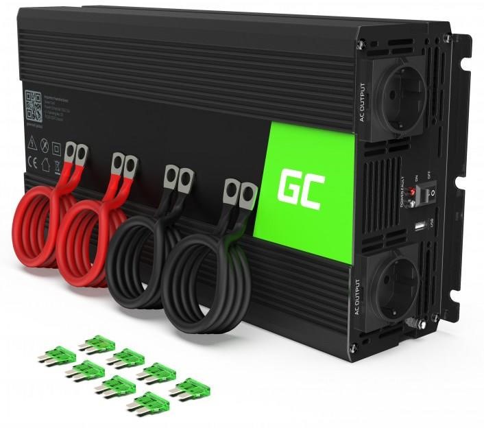 Green Cell INV20 Voltage converter (inverter) Green Cell 24V to 230V 2000W/4000W Pure sine wave INV20