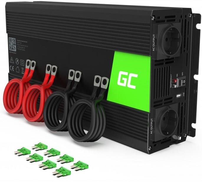 Green Cell INV21 Voltage converter (inverter) Green Cell 24V to 230V 3000W/6000W Pure sine wave INV21