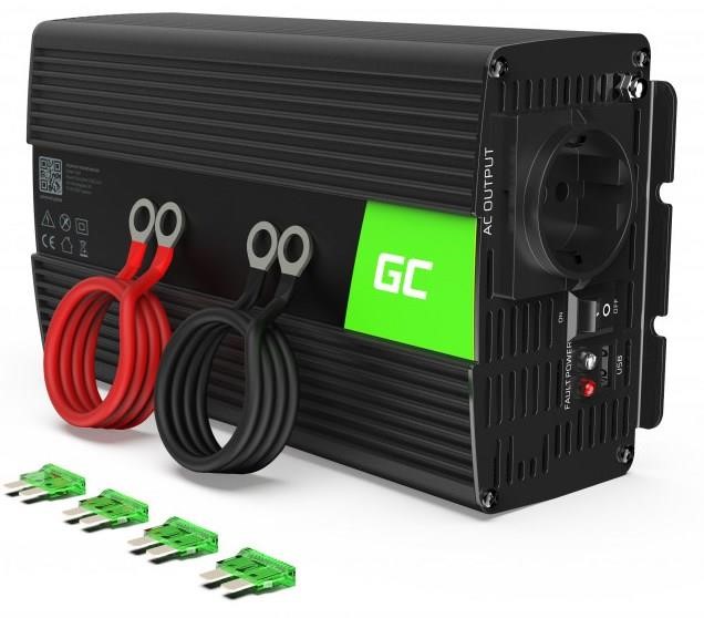 Green Cell INV23 Voltage converter (inverter) Green Cell 24V to 230V 1000W/2000W Modified sine wave INV23