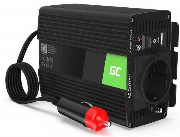 Green Cell INV29 Voltage converter (inverter) Green Cell 12V to 230V 150W/300W Pure sine wave INV29