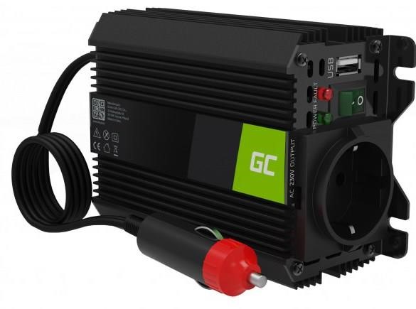 Green Cell INVGC06 Voltage converter (inverter) Green Cell PRO 12V to 230V 150W/300W Modified sine wave INVGC06