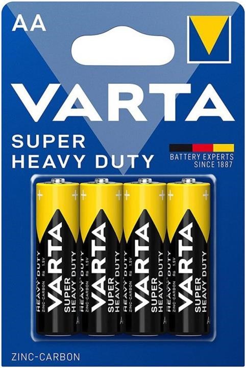 Varta 02006101414 Battery Superlife AA Zink-Carbon, blister 4 pcs. 02006101414