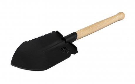 Poputchik 12-006-IS Sapper shovel "Tourist" with wooden handle 523 mm. 12006IS
