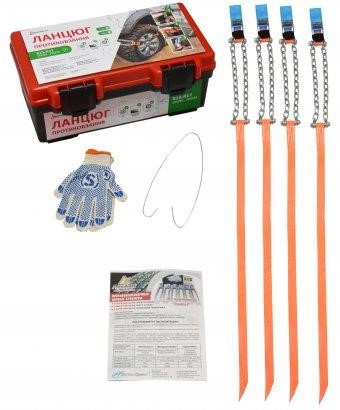 Poputchik 22-008-IS Snow chain for cars R13-R17 (4 pcs) 22008IS