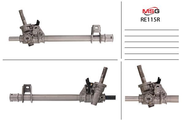 RE115R MSG Rebuilding Steering rack without power steering restored