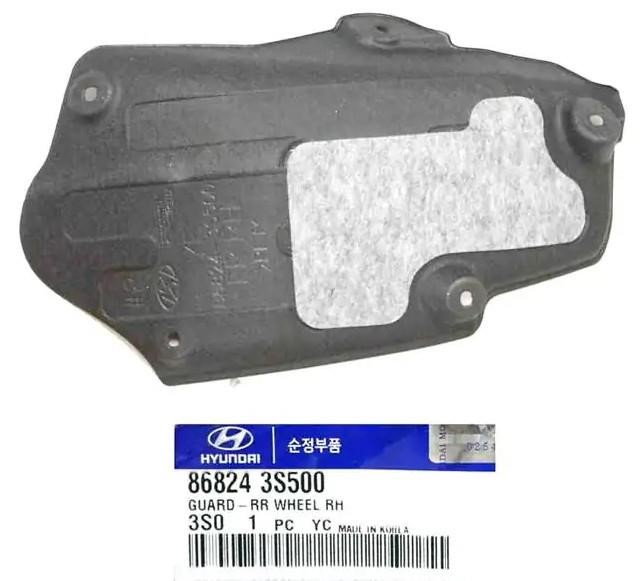 868243S500 Hyundai/Kia Rear right fender liner