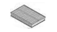 Air filter Hyundai Santa Fe: 28113P0400 Hyundai/Kia Air filter