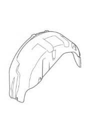 86812B2100 Hyundai/Kia Front right liner