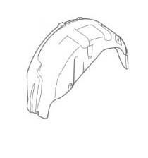 86812D4000 Hyundai/Kia Front right liner
