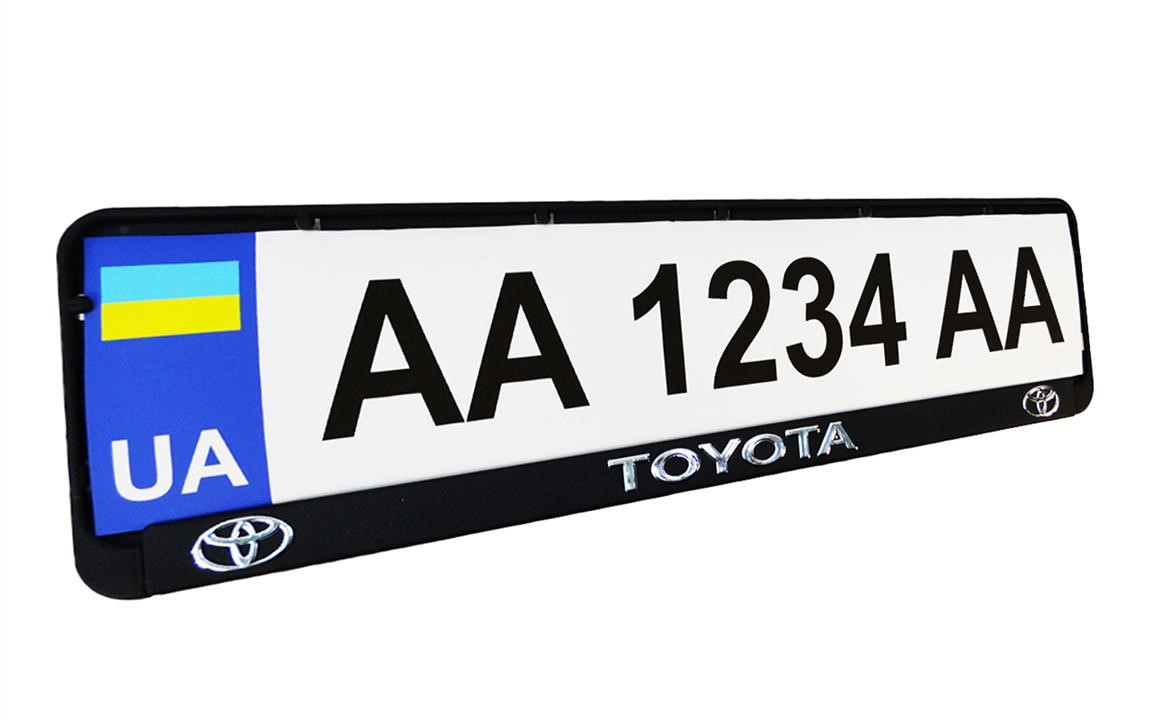 Poputchik 24-017 License plate frame TOYOTA 24017