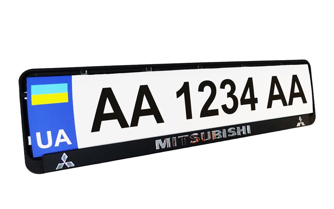 Poputchik 24-012 License plate frame MITSUBISHI 24012