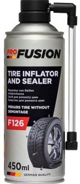 PROFUSION F126 ProFusion Tire Inflator&Sealer, 450ml F126