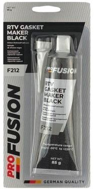 PROFUSION F212 ProFusion RTV Gasket Maker Black Silicone Sealant, black, 85 g F212
