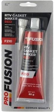 PROFUSION F210 ProFusion RTV Gasket Maker Red Silicone Sealant, Red, 85 g F210