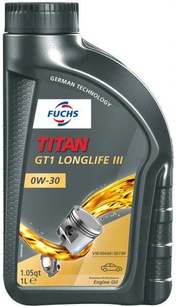 Fuchs 601873324 Engine oil Fuchs TITAN GT1 LongLife III 0W-30, 1L 601873324