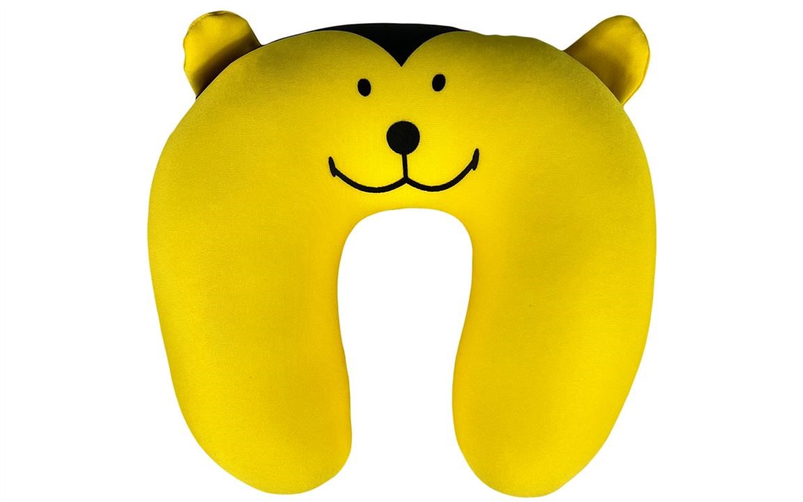 Martin Brown 79001Y-IS Travel headrest pillow for kids 24x24 cm, yellow 79001YIS