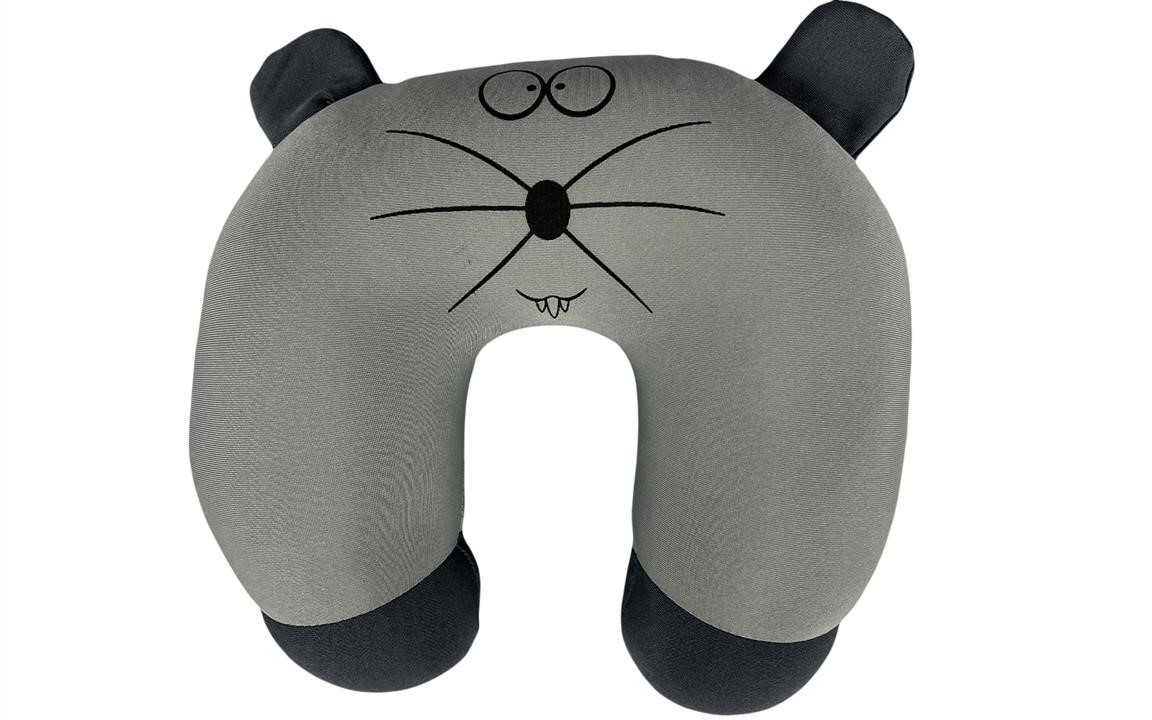 Martin Brown 79001G-IS Travel headrest pillow for kids 24x24 cm, grey 79001GIS
