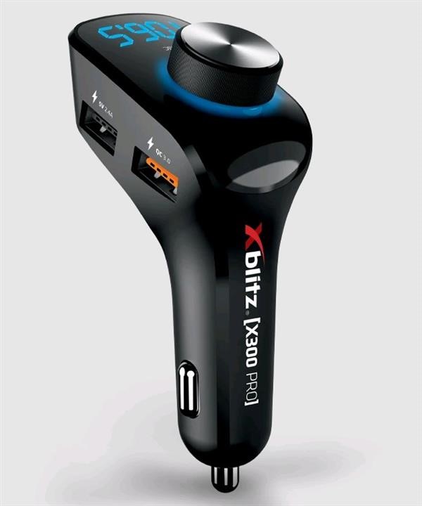 Xblitz X300 PRO Hands-free kit with Xblitz X300 PRO Bluetooth MP3 FM transmitter X300PRO