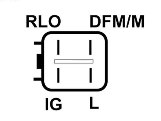 Alternator regulator AS-PL ARE6071