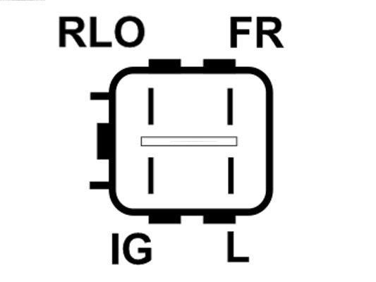 AS-PL Alternator – price 718 PLN