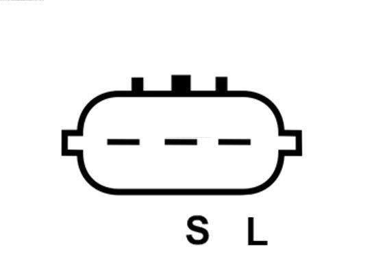AS-PL Alternator – price 474 PLN