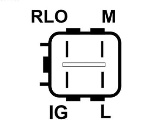 AS-PL Alternator – price 683 PLN