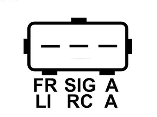 Alternator regulator AS-PL ARE3044