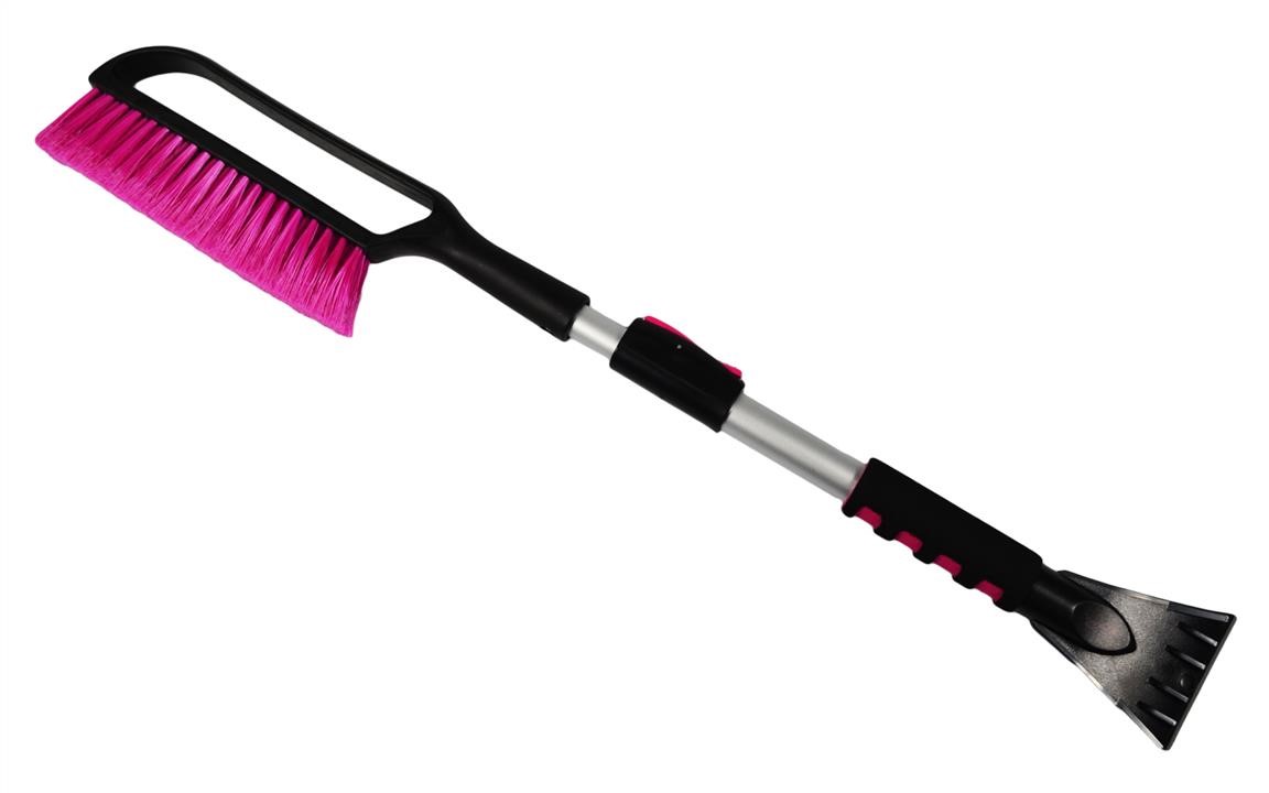 Bottari 32490-IS Telescopic brush with scraper "Extension-100 Pink" 77,5 - 100 cm 32490IS