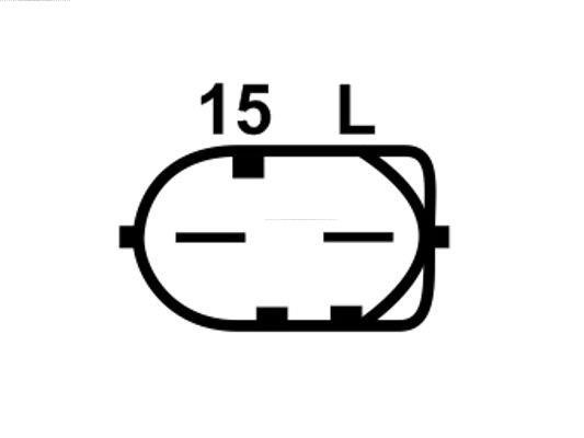 Alternator regulator AS-PL ARE0055