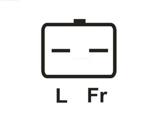 Alternator regulator AS-PL ARE5084