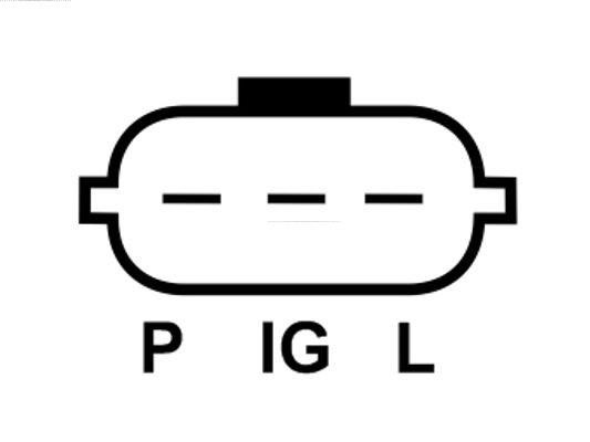 AS-PL Alternator – price 571 PLN
