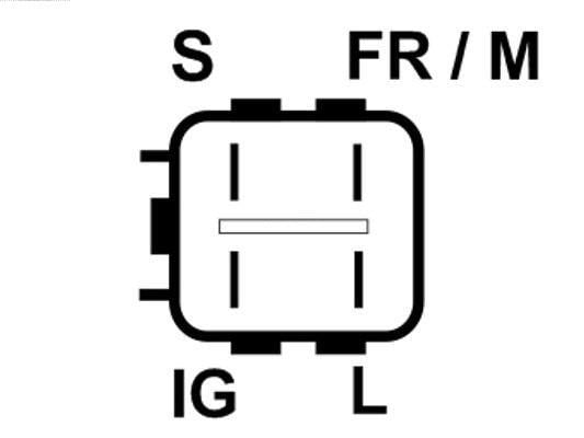 Alternator regulator AS-PL ARE6090