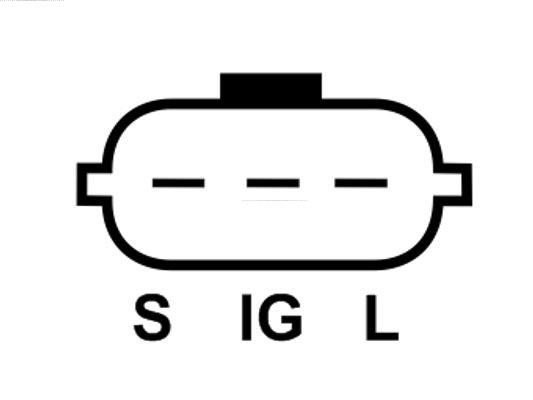 Alternator regulator AS-PL ARE6025