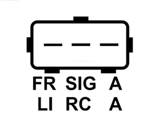 Alternator regulator AS-PL ARE6038