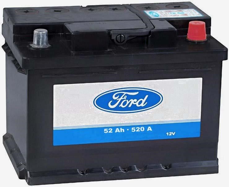 Ford 1 053 140 Battery Ford 12V 52AH 520A(EN) R+ 1053140