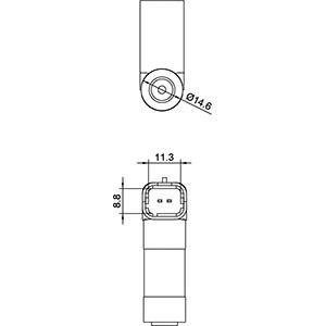 Crankshaft position sensor Cargo 151077