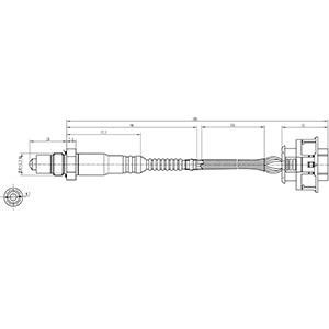 Lambda sensor Cargo 182666