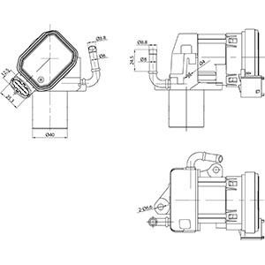 EGR Valve Cargo 182706