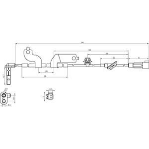 182801 Cargo Sensor, wheel speed
