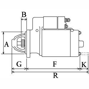 Engine starter Mercedes GLC: 116555 Cargo Starter