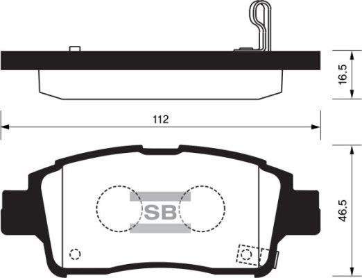 FI.BA filter FBP1230 Brake Pad Set, disc brake FBP1230