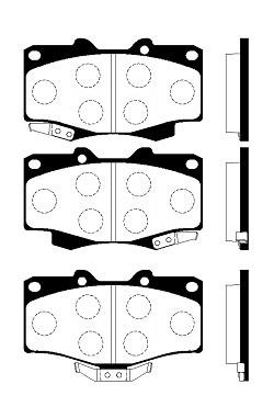 FI.BA filter FBP4329 Brake Pad Set, disc brake FBP4329
