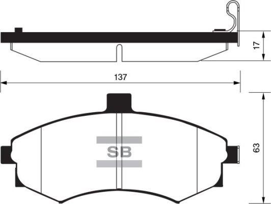 FI.BA filter FBP1152 Brake Pad Set, disc brake FBP1152