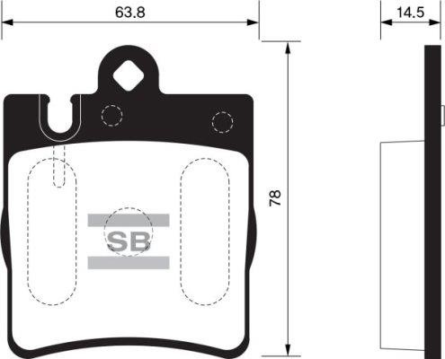 FI.BA filter FBP1089A Brake Pad Set, disc brake FBP1089A