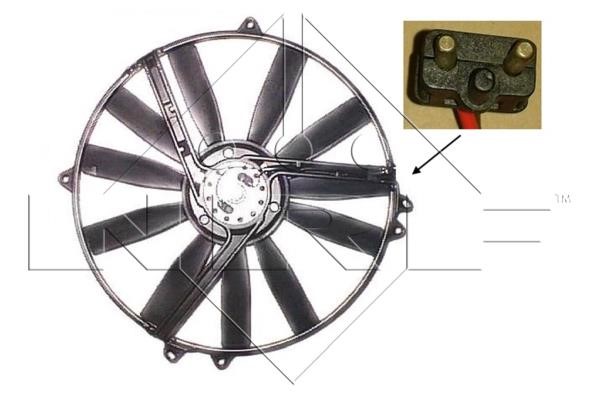 Wilmink Group WG1720270 Hub, engine cooling fan wheel WG1720270