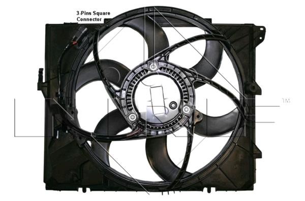 Wilmink Group WG1720183 Hub, engine cooling fan wheel WG1720183