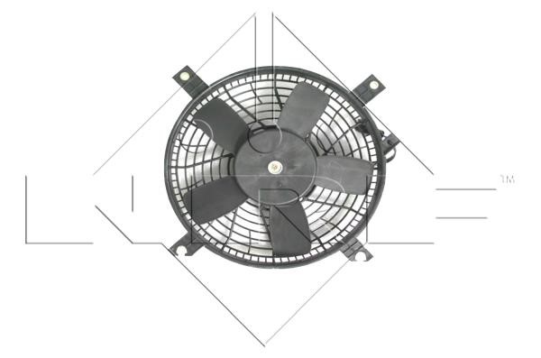 Hub, engine cooling fan wheel Wilmink Group WG1720425