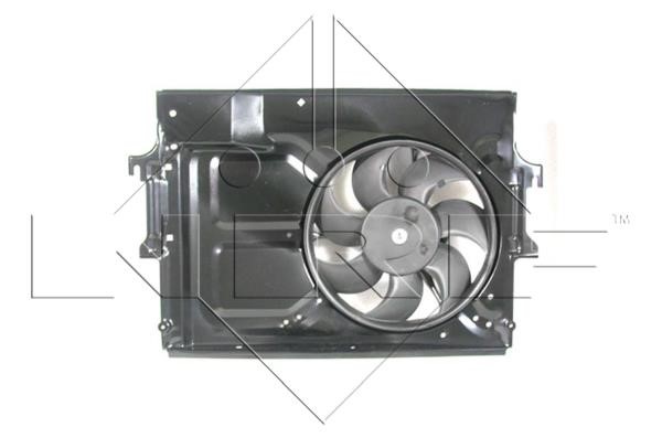 Hub, engine cooling fan wheel Wilmink Group WG1720445